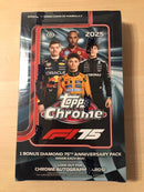 2025 Topps Chrome Formula 1 Hobby Box Limited Release – Released Jan 22, 2026 – Brand New & Sealed